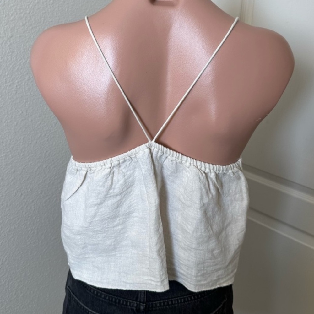 urban outfitters kimchi blue cream cami top - Picture 3 of 5